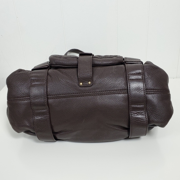 Michael Kors brown textured leather purse - Picture 5 of 14